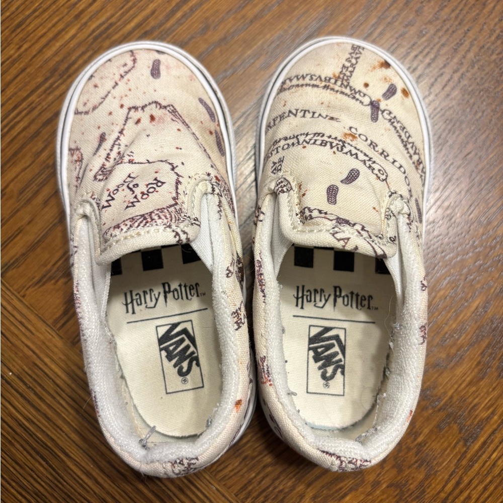 Vans Harry Potter Kids Sneakers - marauders map